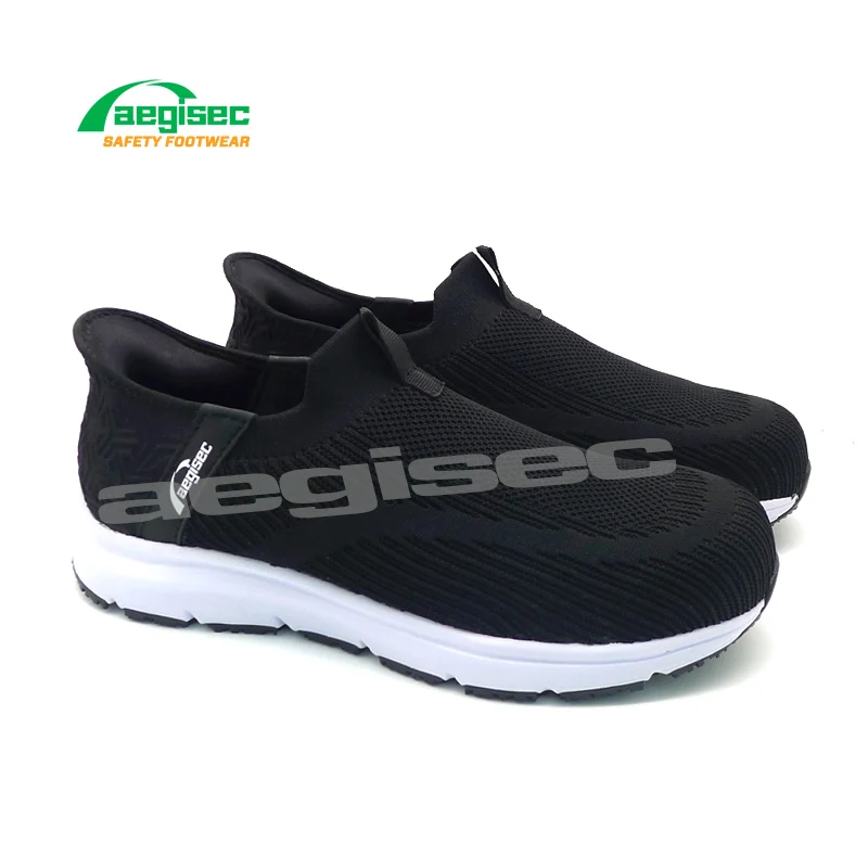 AEGISEC slip on breathable summer work shoes africa market officer engineer safety work shoes