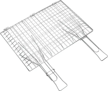 Portable BBQ Grill Net, Barbecue Grill Basket Tools, Grill Mesh for Roast Chicken Hamburger