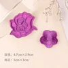 B4r-a-2-8 dark purple-self-adhesive rose flower