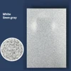 Lino bianco grigio