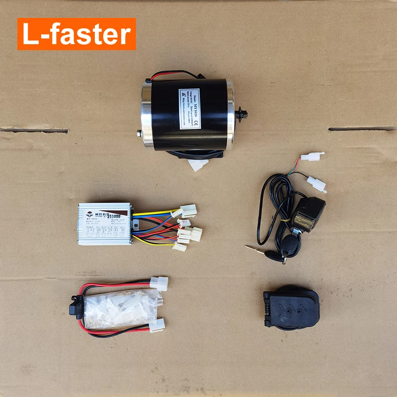 Diy 36V48V 800W Electric Motorcycle Conversion Permanent Magnet Brushed DC Motor Sri Lanka E Bike Kits
