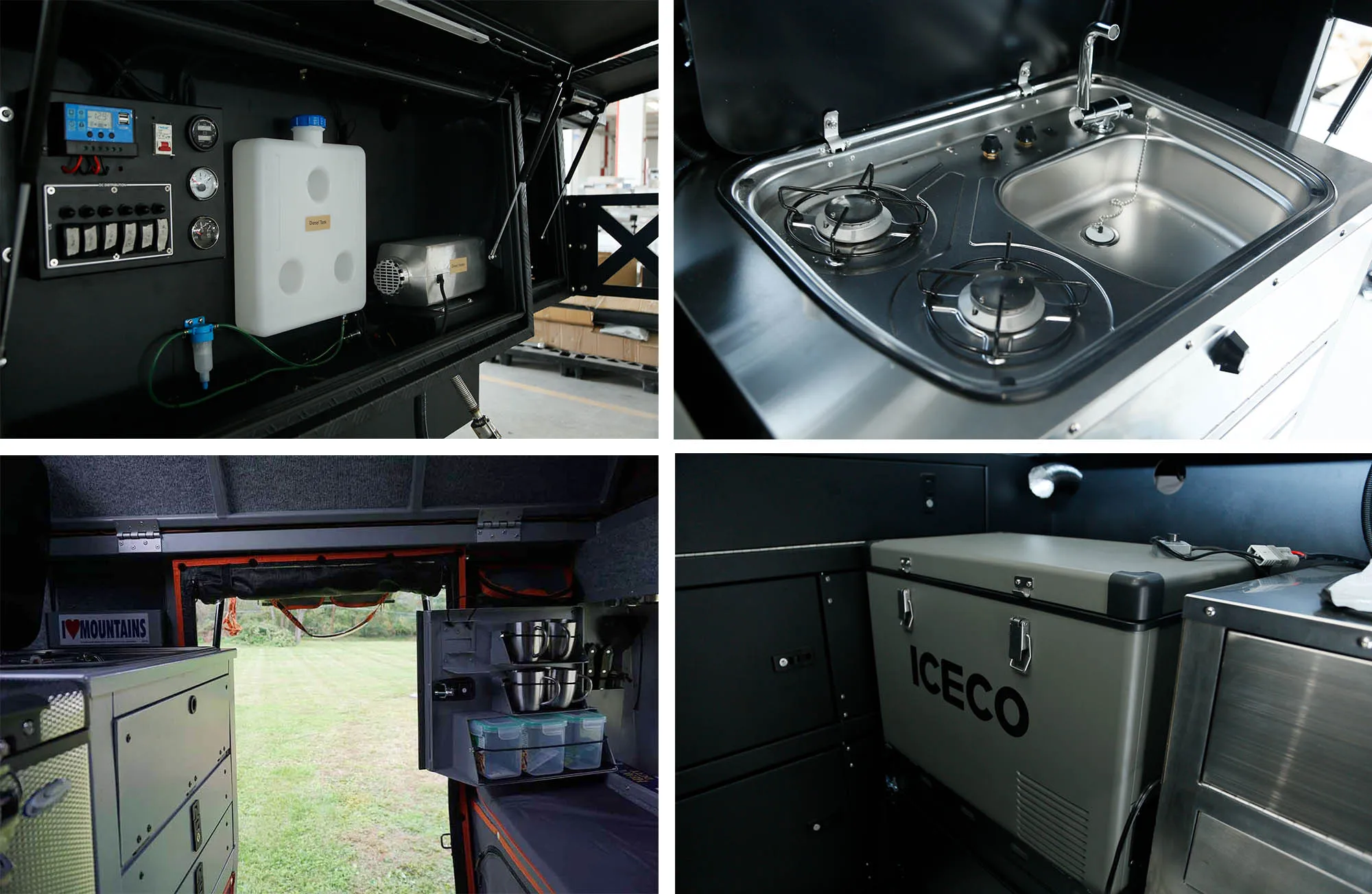 Manley Aluminum Alu Frame Slide In On Popup Camper 4x4 Pickup Truck