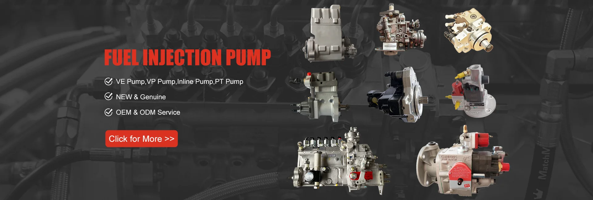 High Performance New Diesel Fuel Injection VE Pump 0460424364