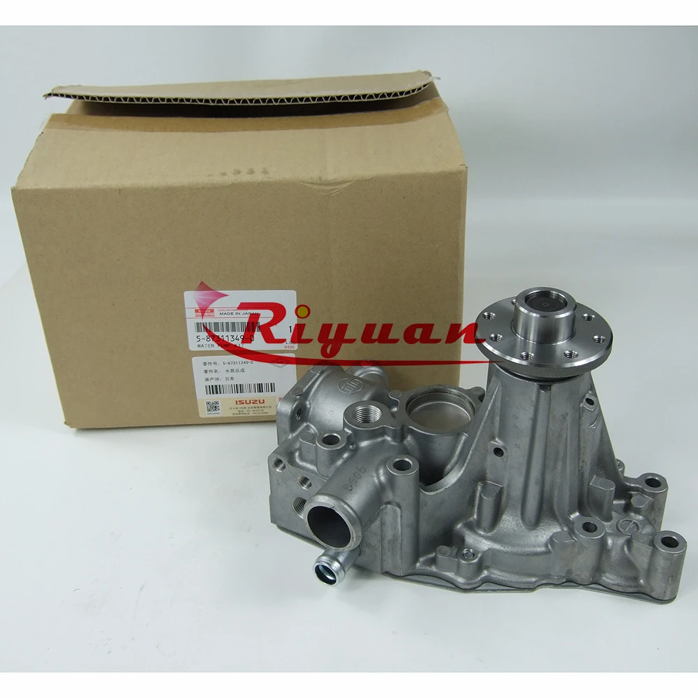 Genuine Isuzu Water Pump 5873113490 for SK75-8 ZX70-3 JS70