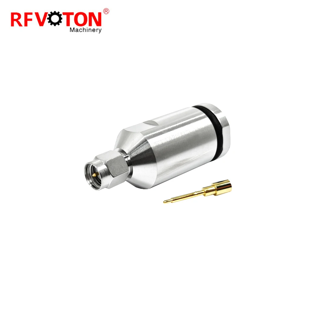 Factory Supply Sma Male Plug Macho  Rf Coaxial WTR400  Rg8 Rg213 Rg214  Rf Coax Coaxia  Cable Connector Converter Rohs in Stock