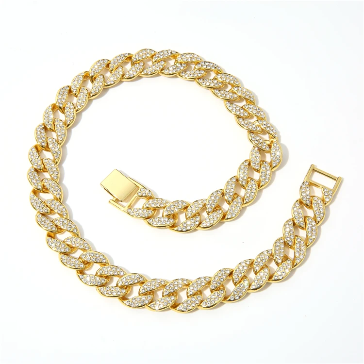 Bling Bling Hiphop Chain 16k Gold 