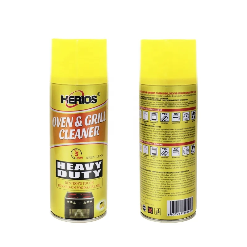 450ml HERIOS Kitchen Foam Spray Cleaner Powerful Oven Cleaner for Keep Your Kitchen Clean Foam Oven Cleaner