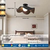 Ceiling type Walnut color small size