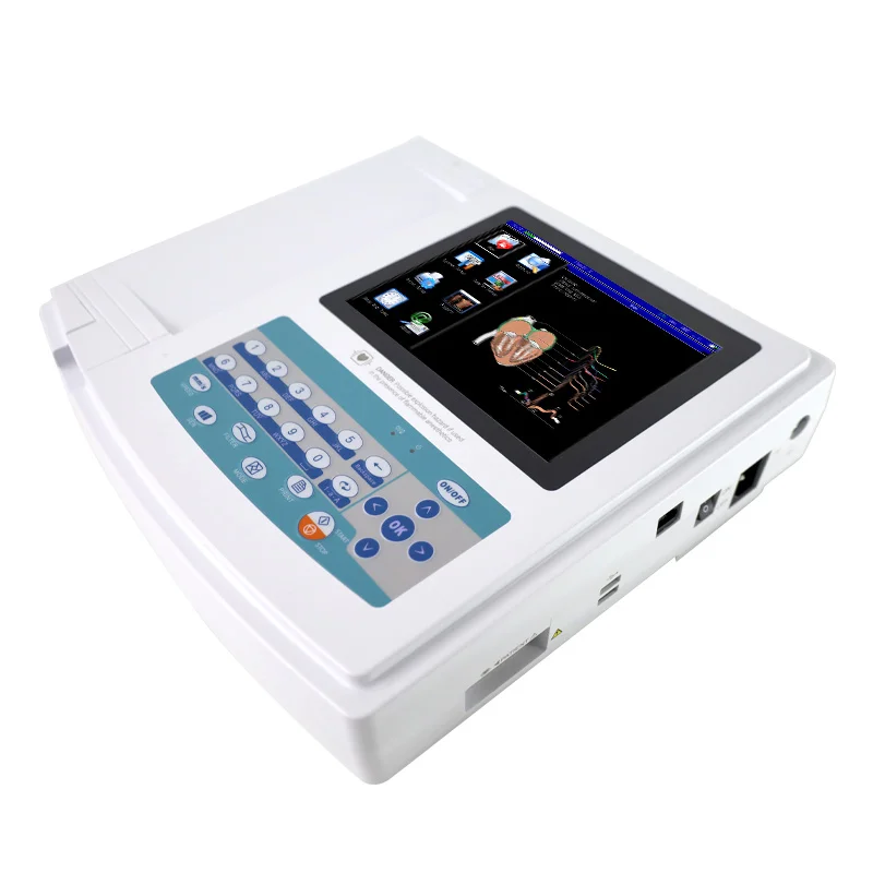 CONTEC ECG1200G PC Software Touch Screen 12 Lead Ekg 12channel Ecg Electrocardiograph