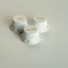 Ensemble de capuchons de bouton blanc 2T1V