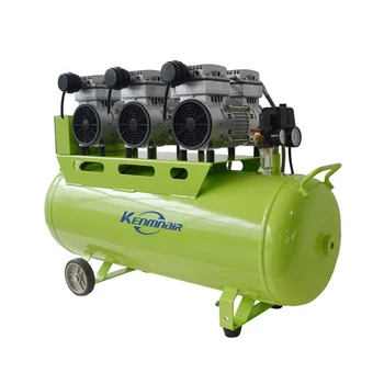 Freeman 456 220V 2250W Portable Piston Type Mute Oil-Free Air Compressor For Dental Woodworking Paint Portable Air Pump
