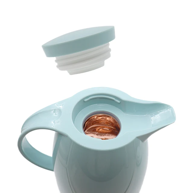 Customized Logo Plastic Flasks 1l Tea Coffee Thermos Thermoflask Termos