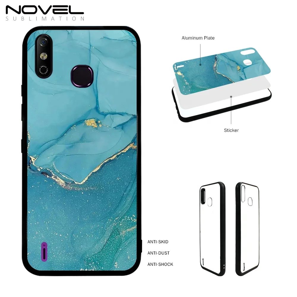 For Infinix Smart 4 2D Sublimation Blank Mobile Phone Cases Waterproof Custom Logo Hot 7 8 9 10 Lite Note 7 8 10 Pro