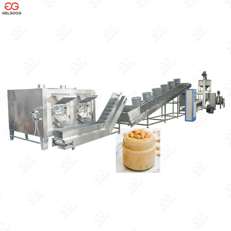 Коммерческая Линия Производства арахисового масла марки Gelgoog из нержавеющей