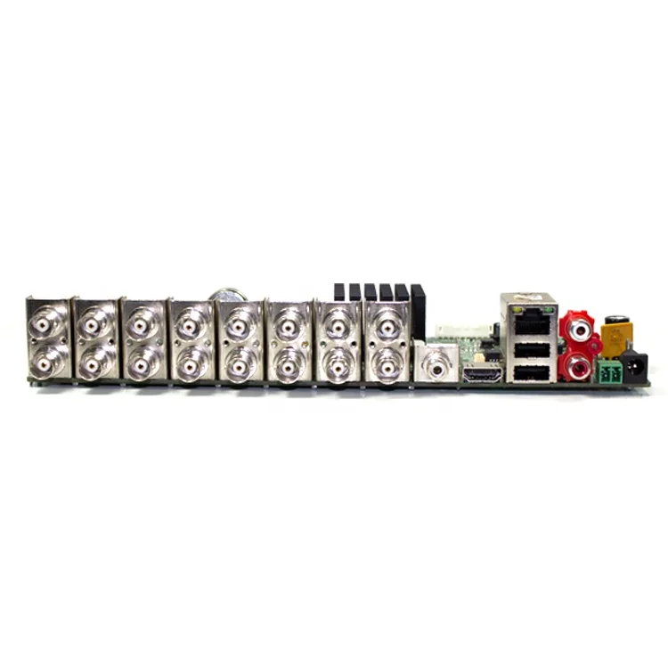 Factory 4CH 8CH 16CH Xmeye AHD 5mp-n DVR Motherboard 6in1 Hisilicon Nova Chip on VIF Cctv Dvr Video Recorder Pcb Board
