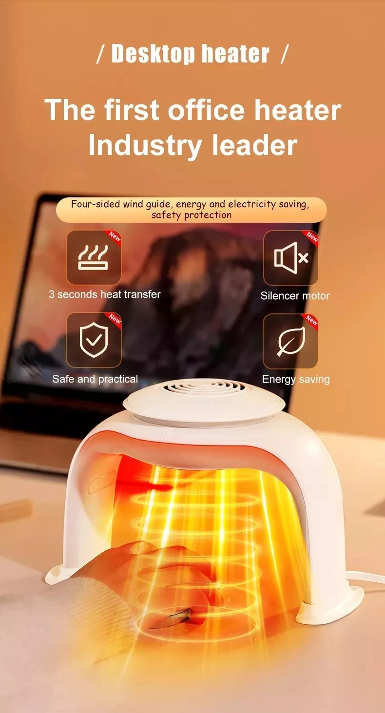 Ptc Ceramic Desktop Mini Hand Heater Electric Hand Warmer Three Seconds