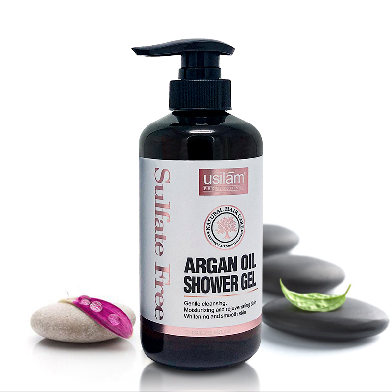 
Высший рейтинг натуральные органические Глубокая чистка отбеливающий марокканское аргановое масло гель для душа 