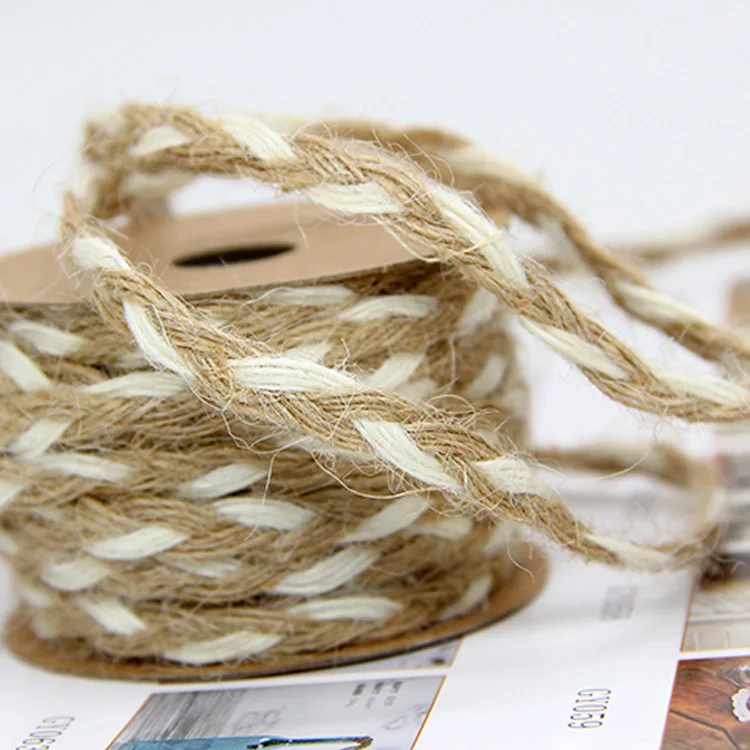 braided jute twine