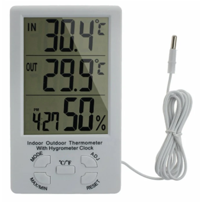 Top Seller Wireless Indoor Outdoor Thermometer Hygrometer - China  Thermometer Inside Outside Temperature, Best Indoor Thermometer Hygrometer