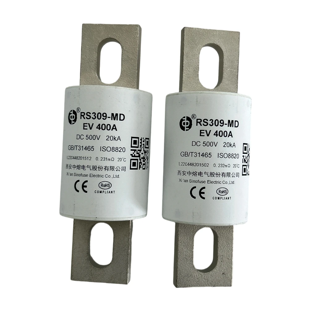 SINOFUSE RS309-MD Fast Acting 500V High Voltage AC/DC Fuses for EV