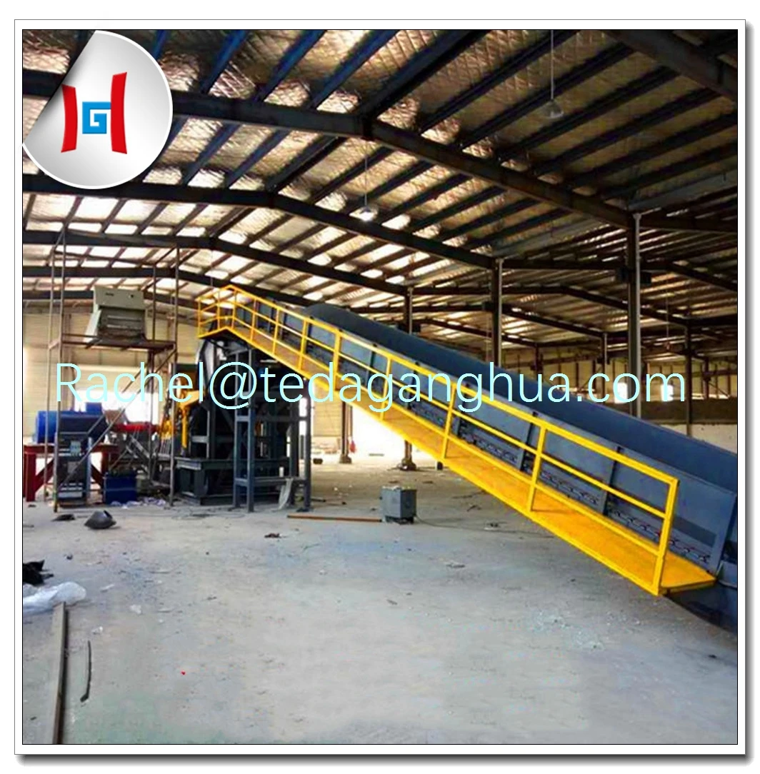 Cast Iron Recycling Machine Hummer Waste Bicycles Scrap Metal Crusher