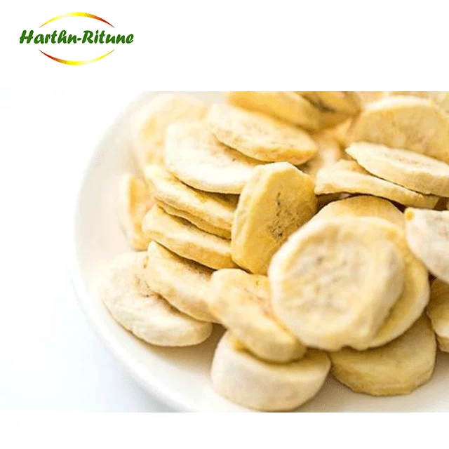 Προσφορά χονδρικής πώλησης Ξηραίνοντας με καταψύξη φρούτα Ξηραίνοντας με καταψύξη μπανάνια Ξηραίνοντας με καταψύξη μπανάνια προς πώληση