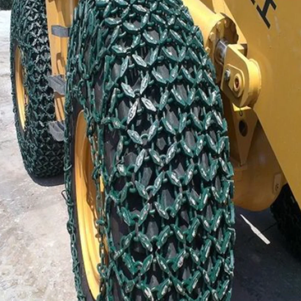 Heavy Duty Tyre Protection Chain for Loader/Earthmover/Dump Truck/Grader/Crane