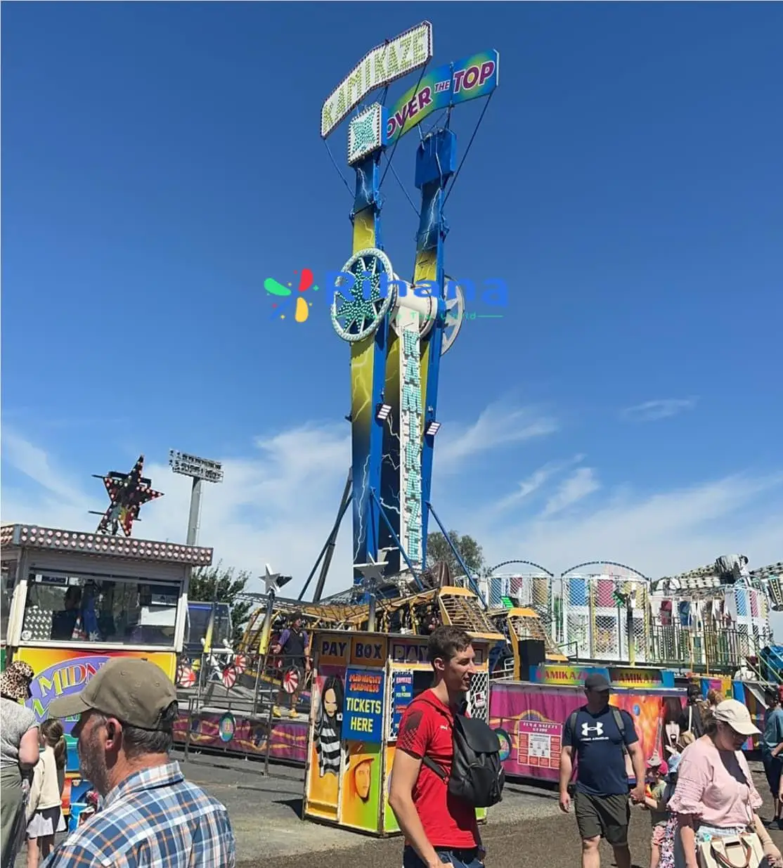 Outdoor Theme Park Crazy Rides Attraction Amusement Park Equipment ...