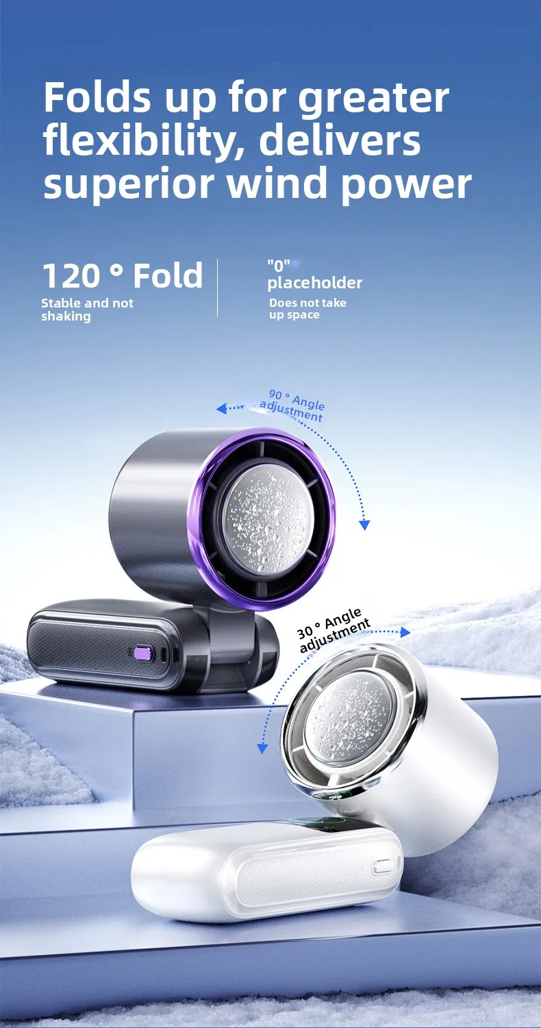 Size Turbine Handheld Fan, USB, Brushless - detail 32