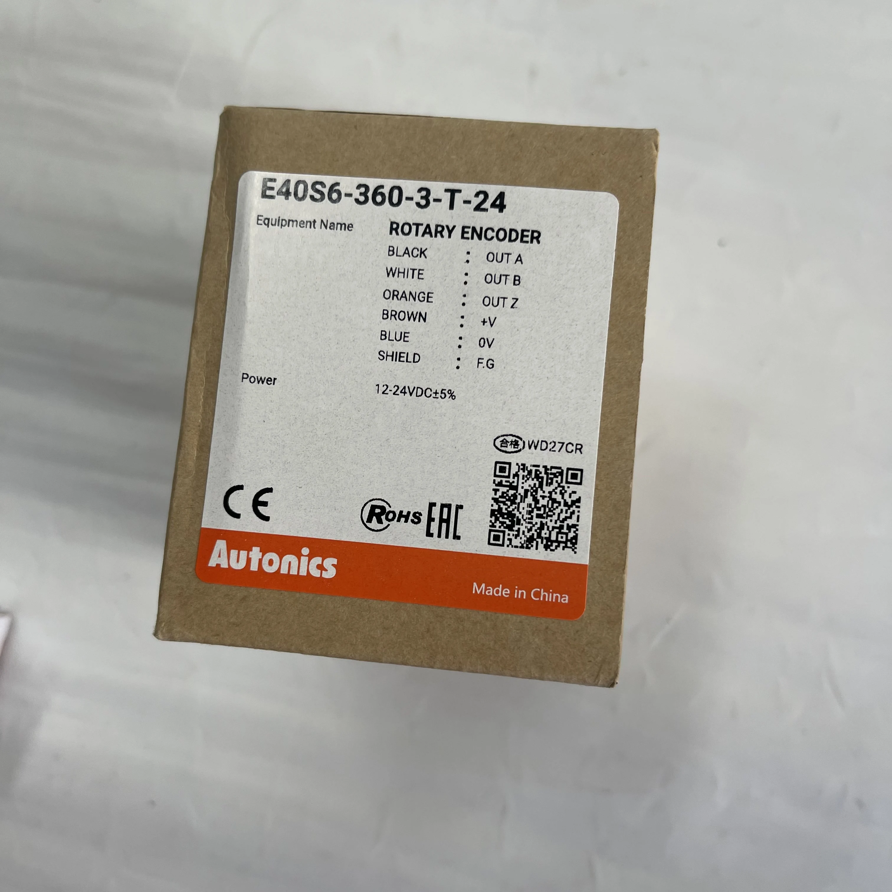 Autonics Rotary Encoder E40S6-360-3-T-24