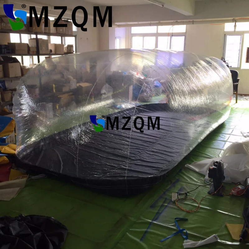 Protection Car Inflatable Display Water Proof Car Covers Garage Transparent Pvc Bubble Storage Tent Bubble