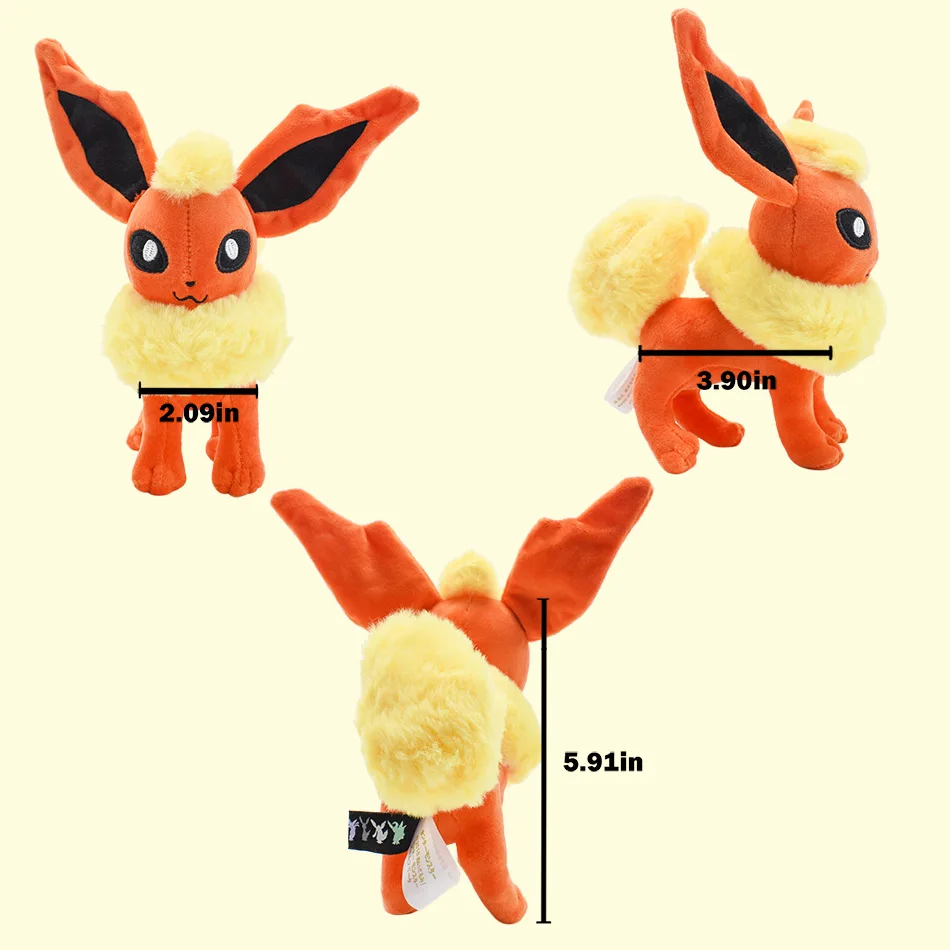 Wholesale Japanese Anime Eevee Stuffed Plush Toy 14 Styles Pokemoned