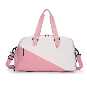 Simple Business Trip Large Capacity with Shoe Compartment Hand Luggage Bag Dry Wet Separation Sports Bag