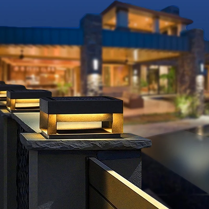 Led Collem Light Modern Luxury IP65 Waterproof 15W Dimmable LED Column Lights Outdoor ...