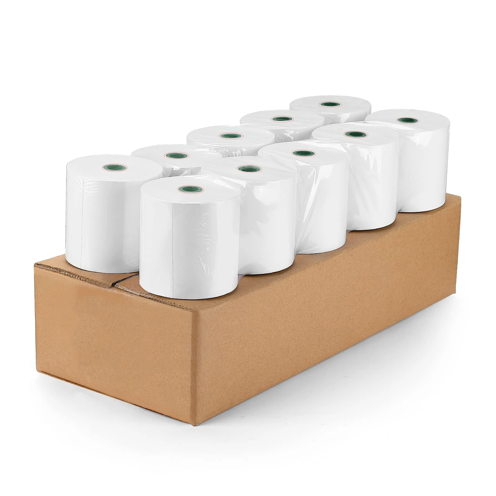 BPA Free Thermal Receipt Paper 3-1/8 x230ft POS Cash Register Paper Rolls factory