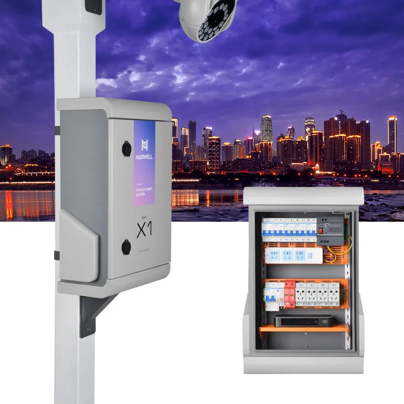Harwell наружная Водонепроницаемая нержавеющая сталь CCTV BOX CCTV Блок питания 12 В для HIKVISION Камеры