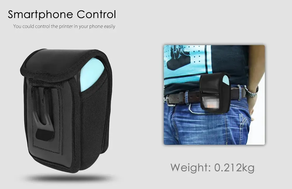 TIGO PT-210 Bluetooth Mini Thermal Receipt Printer