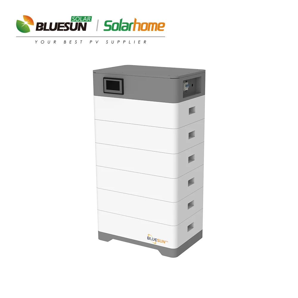 BLUESUN Stack Battery Solar Systems 48V 156V Lithium Batteries 25kWh Battery Solar System for House