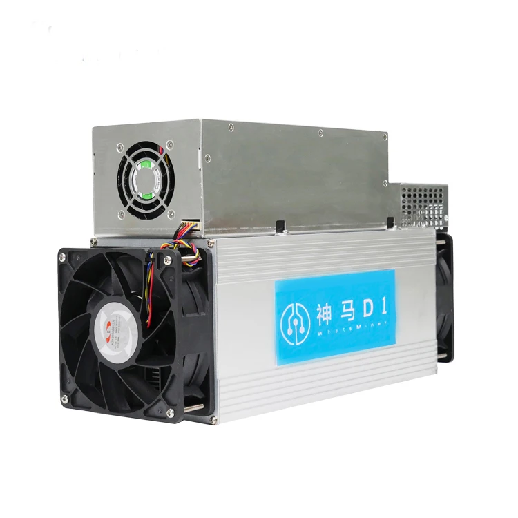 Microbt Whatsminer D1 DCR Coin Miner 48th/S 48th 48t Blake256r14 Used