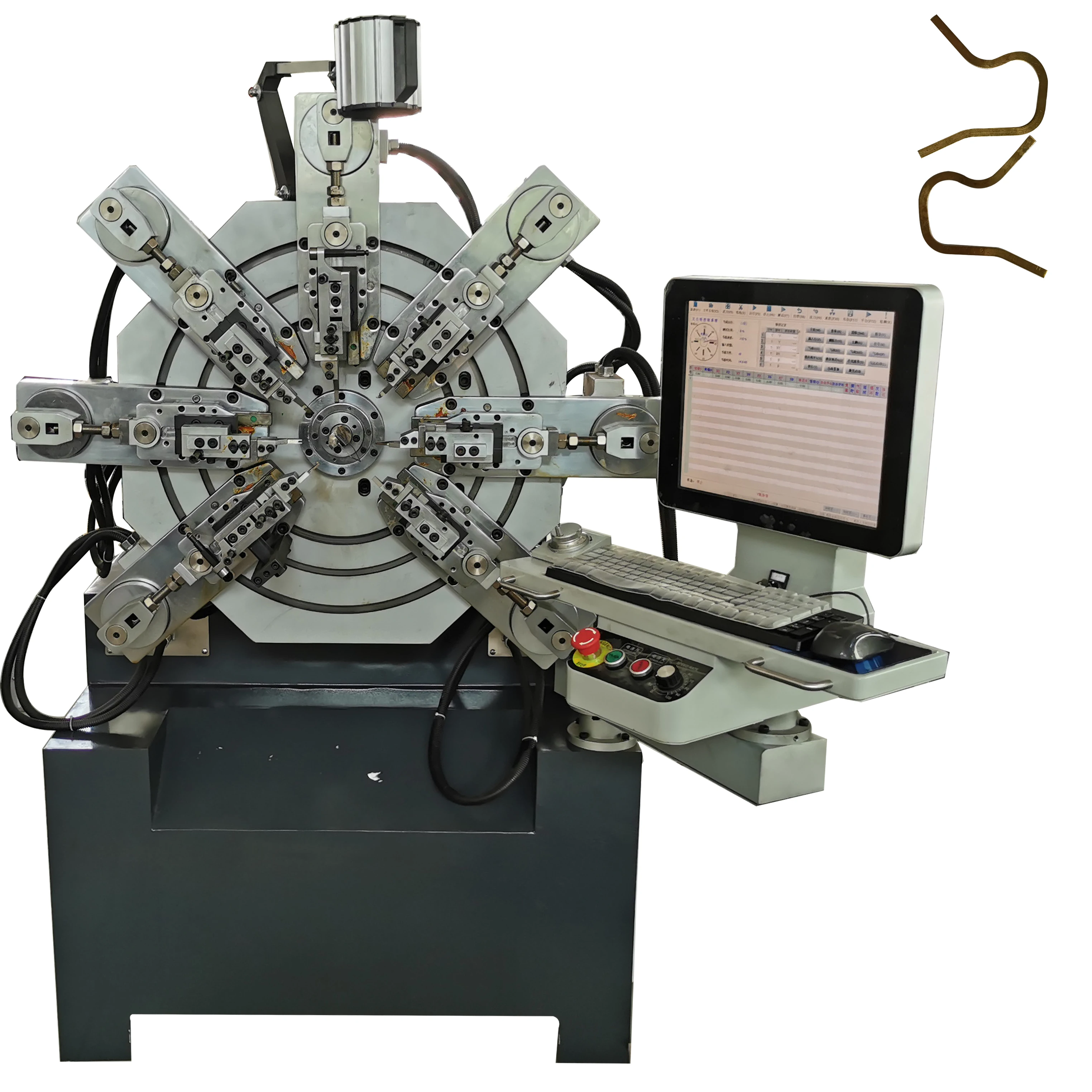 Cnc Spring Making High Quality Steel Wire Camless CNC Spring Making Machine| Alibaba.com