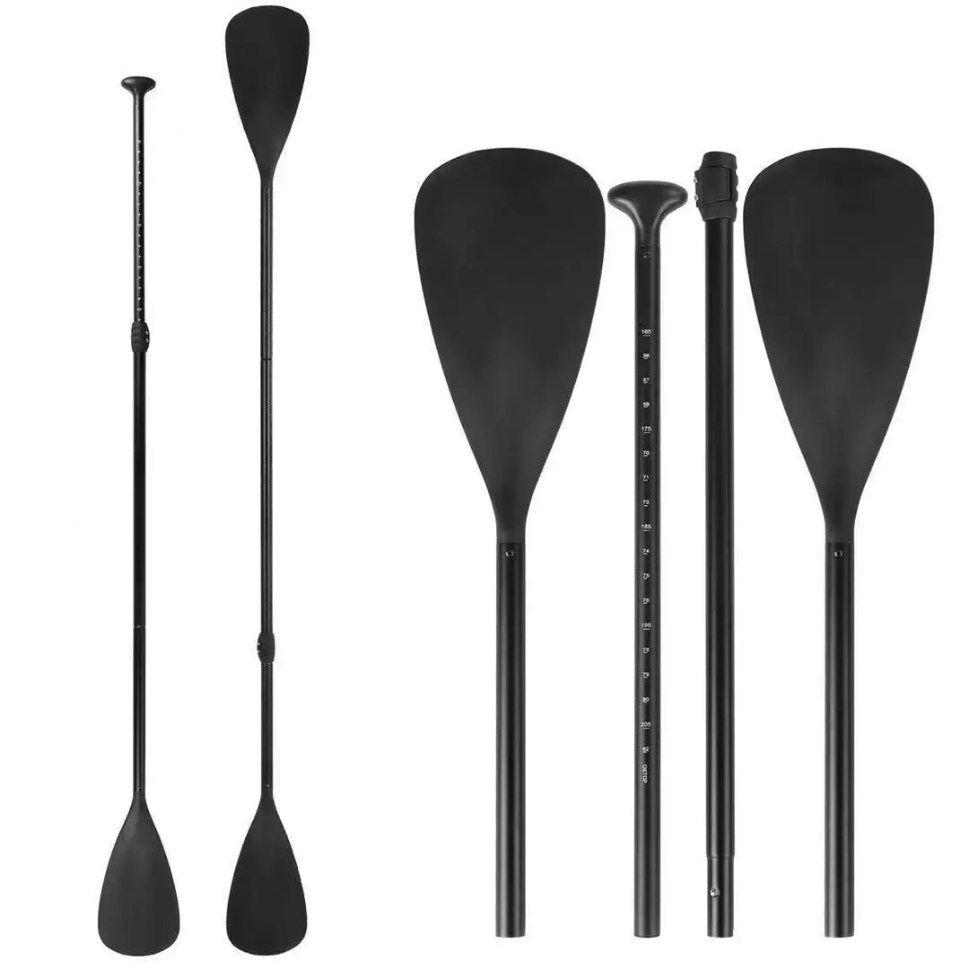 3-section Adjustable Stand up Paddleboard Accessories Lightweight Adjustable Rowing Oars Sup Paddle Spare Parts