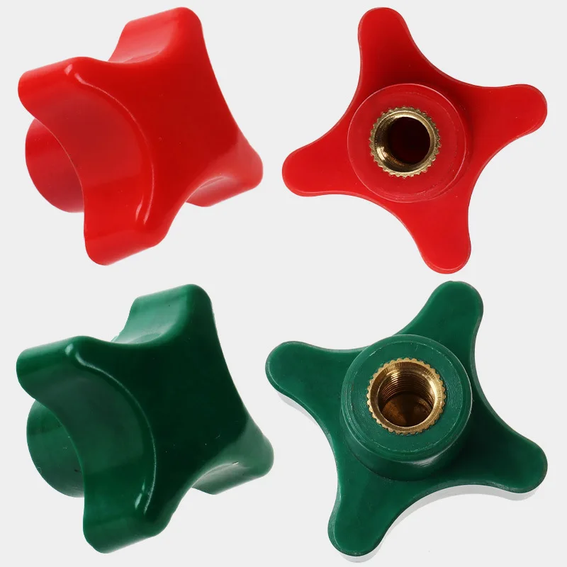 OEM ODM Machine Female Male Four Star Thumb Screw Cross Star Cross Bakelite Nut Bolt for Industrial