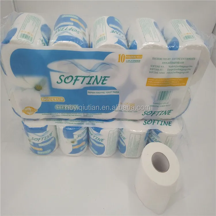 High Quality With Lower Price Home Use Bathroom 10 Roll 2 Ply 3 Ply Toilet Tissue Paper With Core Buy Toilet Tissue Paper Toilet Tissue Paper With Core 3 Ply Toilet Tissue Product