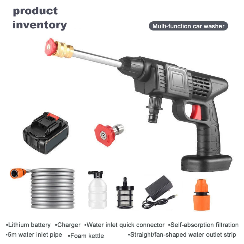 900ML Car Washing Cleaning Tool Water Hose end Foam Sprayer Cannon Soap Dispenser 10 Spray Car Washer Gun Detailing Spray Bottle