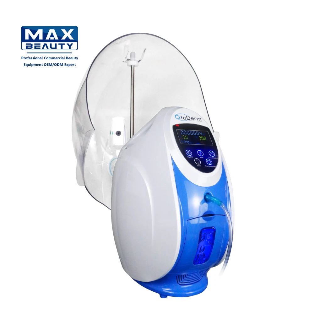 O2toderm Oxygen Making Machine Price Oxygen Dome Mask for Sale for Face
