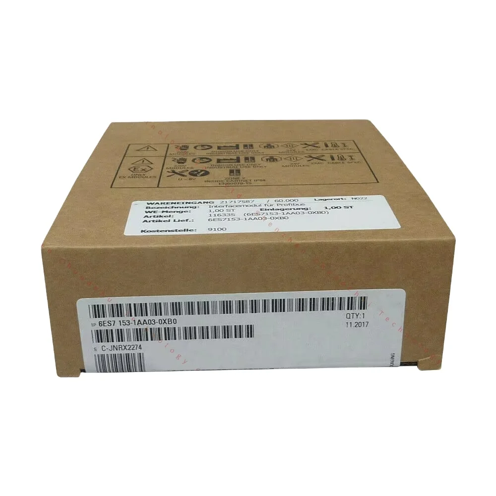 Vendeur or 6ES7153-1AA03-0XB0, contrôleur PLC de la série ET 200M, neuf, original, stock d’entrepôt, contrôleur de programmation PLC