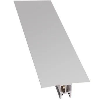 Wall Mounted Led profile with direct & indirect led linear light
