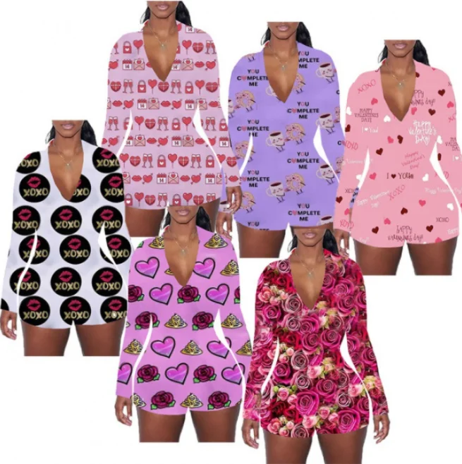Fashion Valentines Day Pajamas 