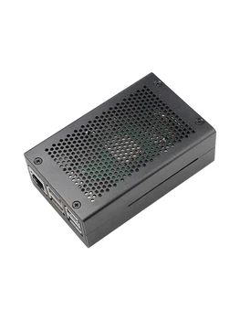 Raspberry Pi 5th Generation 5B Aluminum Alloy Cooling Case Raspberry Pi 5 Cooling Fan Protective Case Box