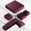 Wine Red Ring Box